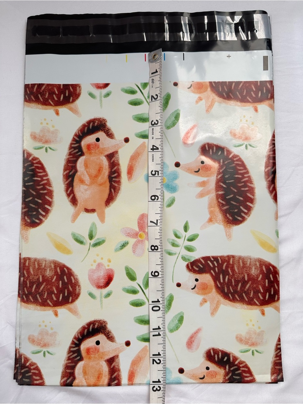 Fall Autumn Poly Mailer Variety Pack 10x13 Pumpkin Spice Happy Fall Hedgehogs - Picture 10 of 14